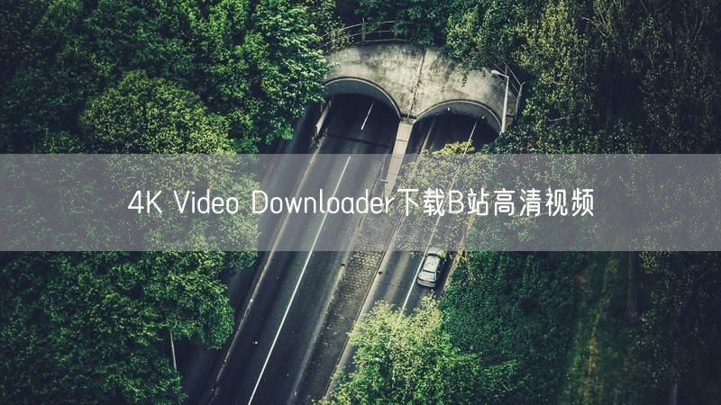 4K Video Downloader下载B站高清视频
