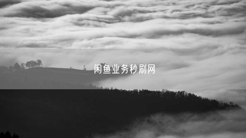 闲鱼业务秒刷网